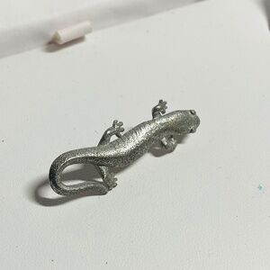 GG Harris Pewter Salamander Pin (No Backings)
